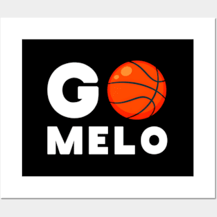 Go Melo Carmelo Basketball Bball Anthony 7 Posters and Art